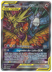 SM Black Star Promos SM210 Lavados, Zapdos & Arktos TAG TEAM GX