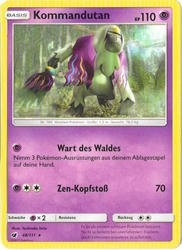 Aufziehen der Sturmröte 48/111 Kommandutan