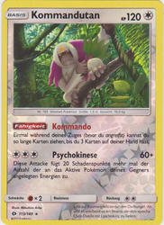 Sonne & Mond 113/149 Kommandutan