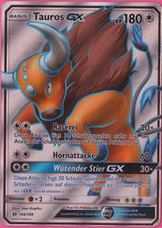 Sonne & Mond 144/149 Tauros GX