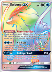 Echo des Donners 220/214 Suicune GX