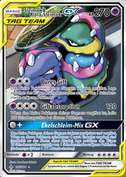Kräfte im Einklang 197/214 Sleimok & Alola-Sleimok TAG TEAM GX