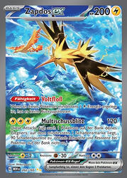 151 202/165 Zapdos ex