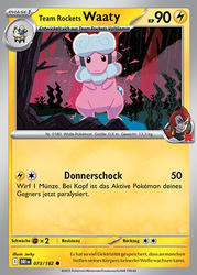Ewige Rivalen 073/182 Team Rockets Waaty