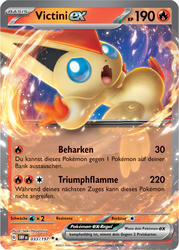 Obsidianflammen 033/197 Victini ex
