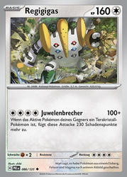 Prismatische Entwicklungen 086/131 Regigigas