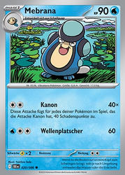 Schwarze Blitze 020/086 Mebrana