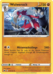 Zenit der Könige 074/159 Wolwerock