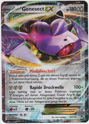 Flammenmeer 64/124 Genesect EX