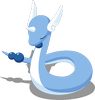 Windepose-Pose von Dragonir