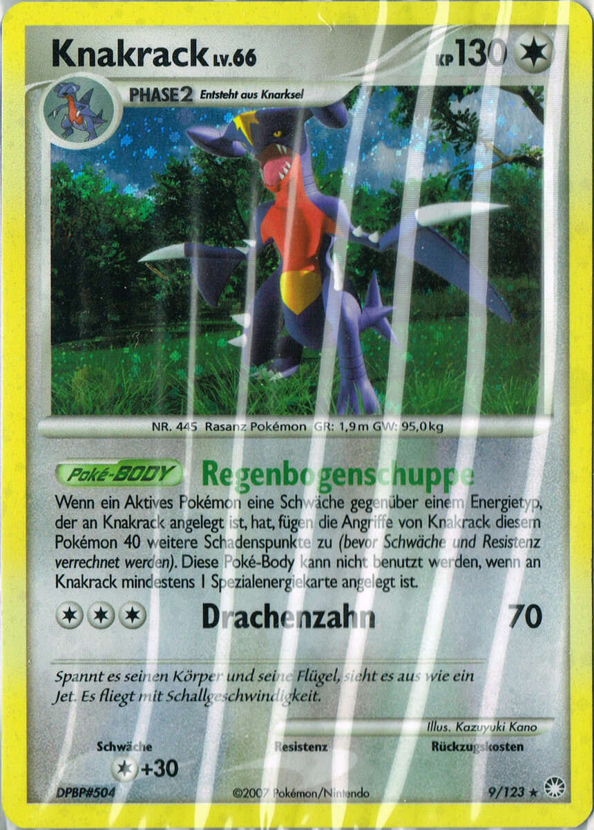 #445 — Knakrack im Pokédex — Bisafans.de