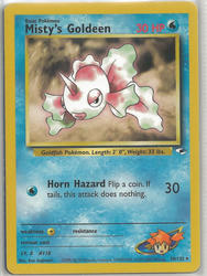 Gym Heroes 30/132 Misty's Goldeen