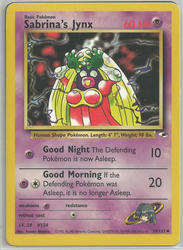 Gym Heroes 59/132 Sabrina's Jynx