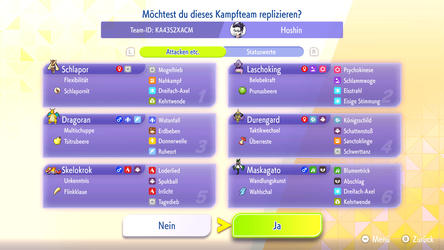 Pokémon Champions: Replika-Team von HoshinJosh