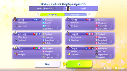 Pokémon Champions: Replika-Team von ItachiVGC