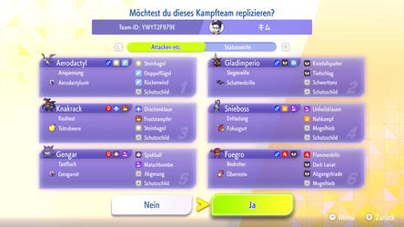 Pokémon Champions: Replika-Team von kim0227poke