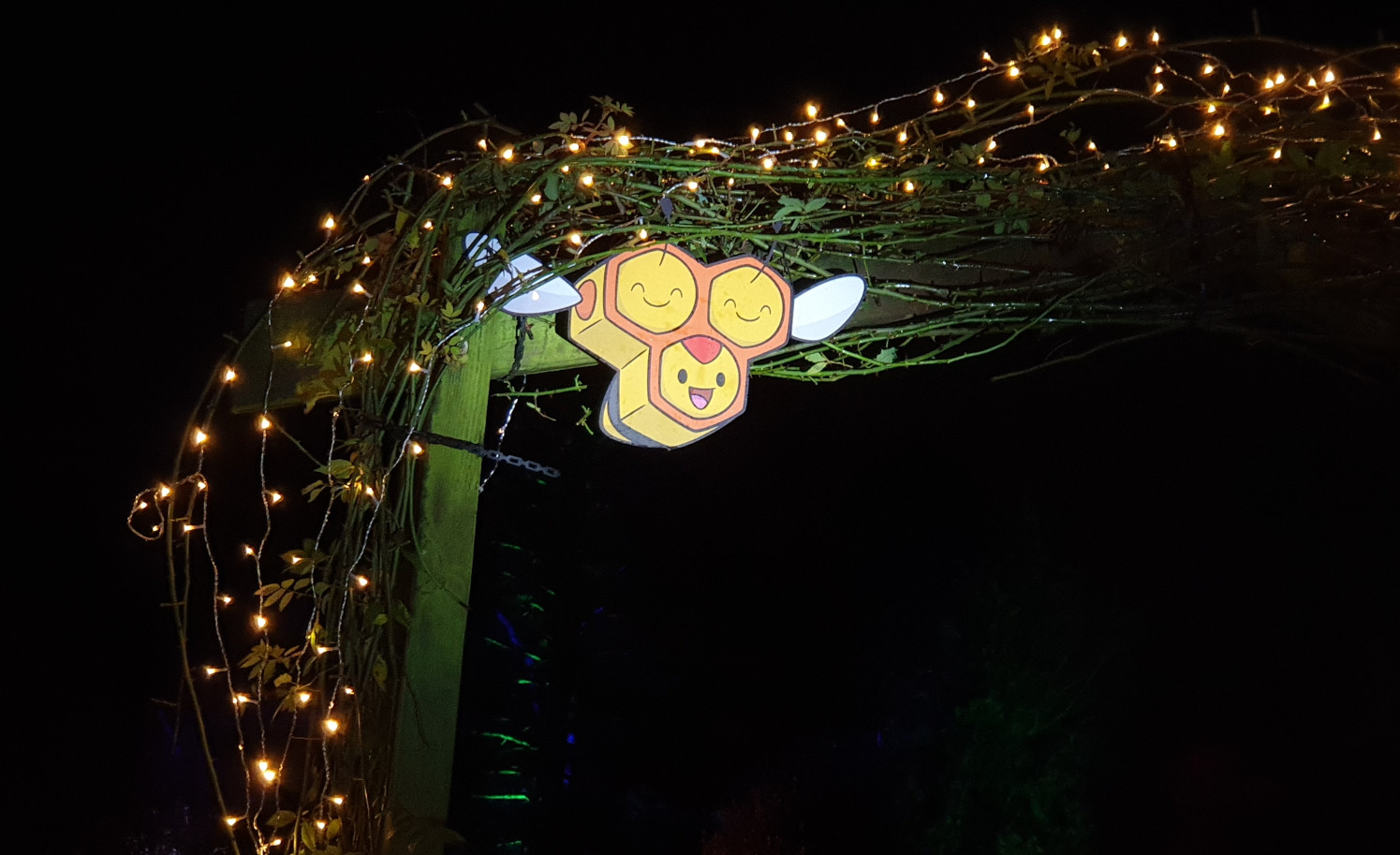 Wadribie beim Pokémon Winterleuchten Wadribie beim Pokémon Winterleuchten