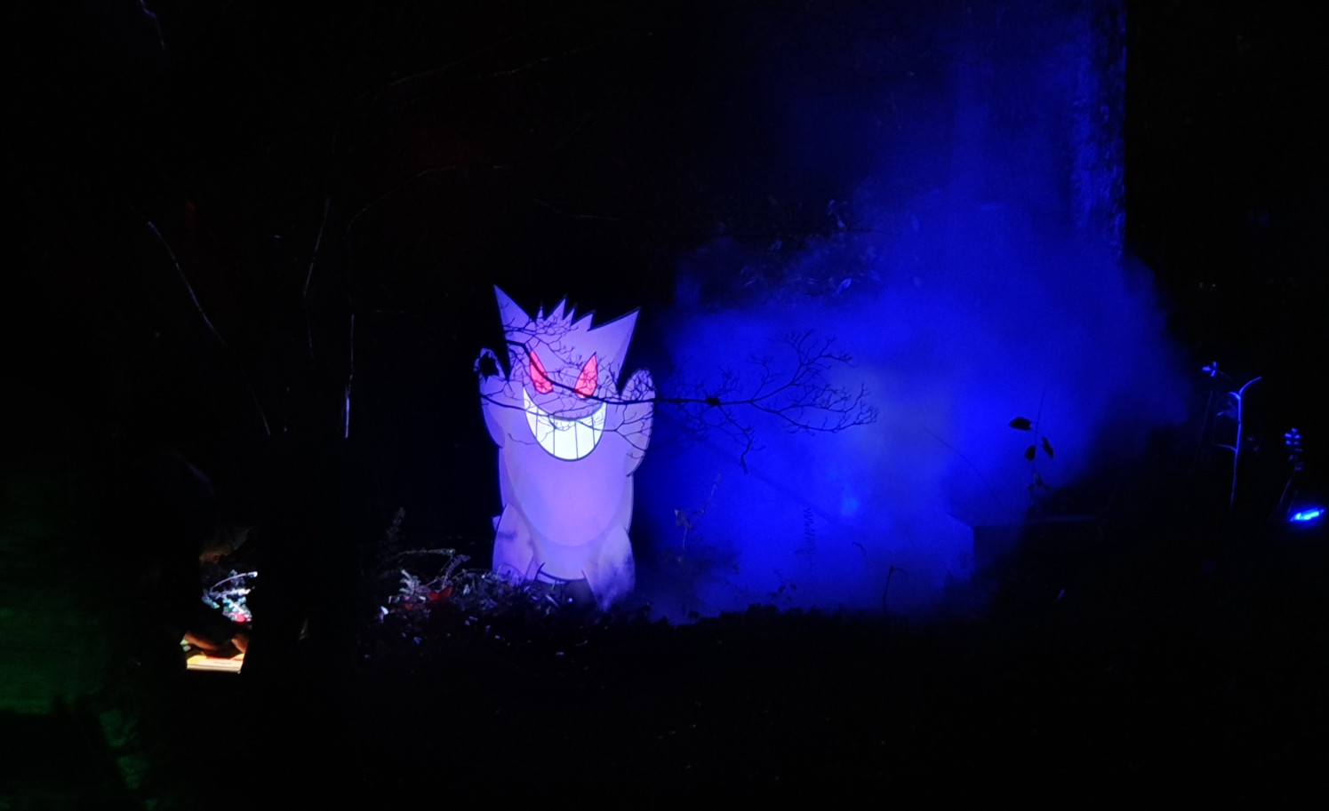 Gengar beim Pokémon Winterleuchten Gengar beim Pokémon Winterleuchten