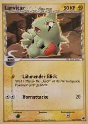 EX Dragon Frontiers 52/101 Larvitar δ