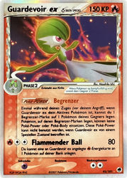 EX Dragon Frontiers 93/101 Guardevoir ex δ