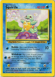 Base Set 2 93/130 Squirtle