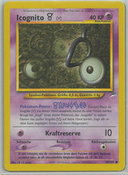 Neo Destiny 89/105 Icognito V