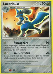 Platin 53/127 Lucario