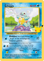 Kollektion zum 25. Jahrestag 63/102 Schiggy