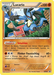 BW Black Star Promos BW85 Lucario