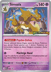 ME Black Star Promos 003 Simsala