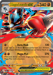 ME Black Star Promos 012 Mega-Lucario ex