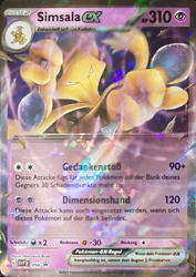 SV Black Star Promos 050 Simsala ex