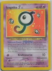 Wizard Black Star Promos 38 Icognito J