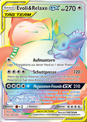 Teams sind Trumpf 191/181 Evoli & Relaxo TAG TEAM GX