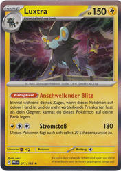 Entwicklungen in Paldea 071/193 Luxtra