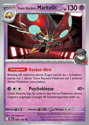 Ewige Rivalen 089/182 Team Rockets Maritellit
