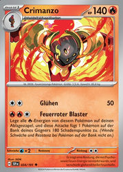 Stürmische Funken 034/191 Crimanzo
