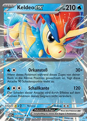 Weiße Flammen 030/086 Keldeo ex