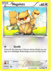 Überschrittene Schwellen 118/149 Nagelotz