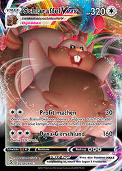 Fusionsangriff 218/264 Schlaraffel VMAX