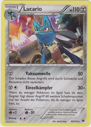 Flammenmeer 63/124 Lucario