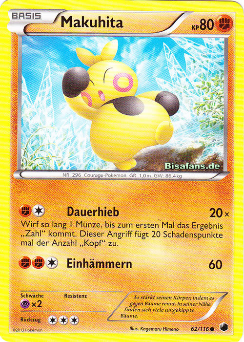 296 — Makuhita im Pokédex — Bisafans.de