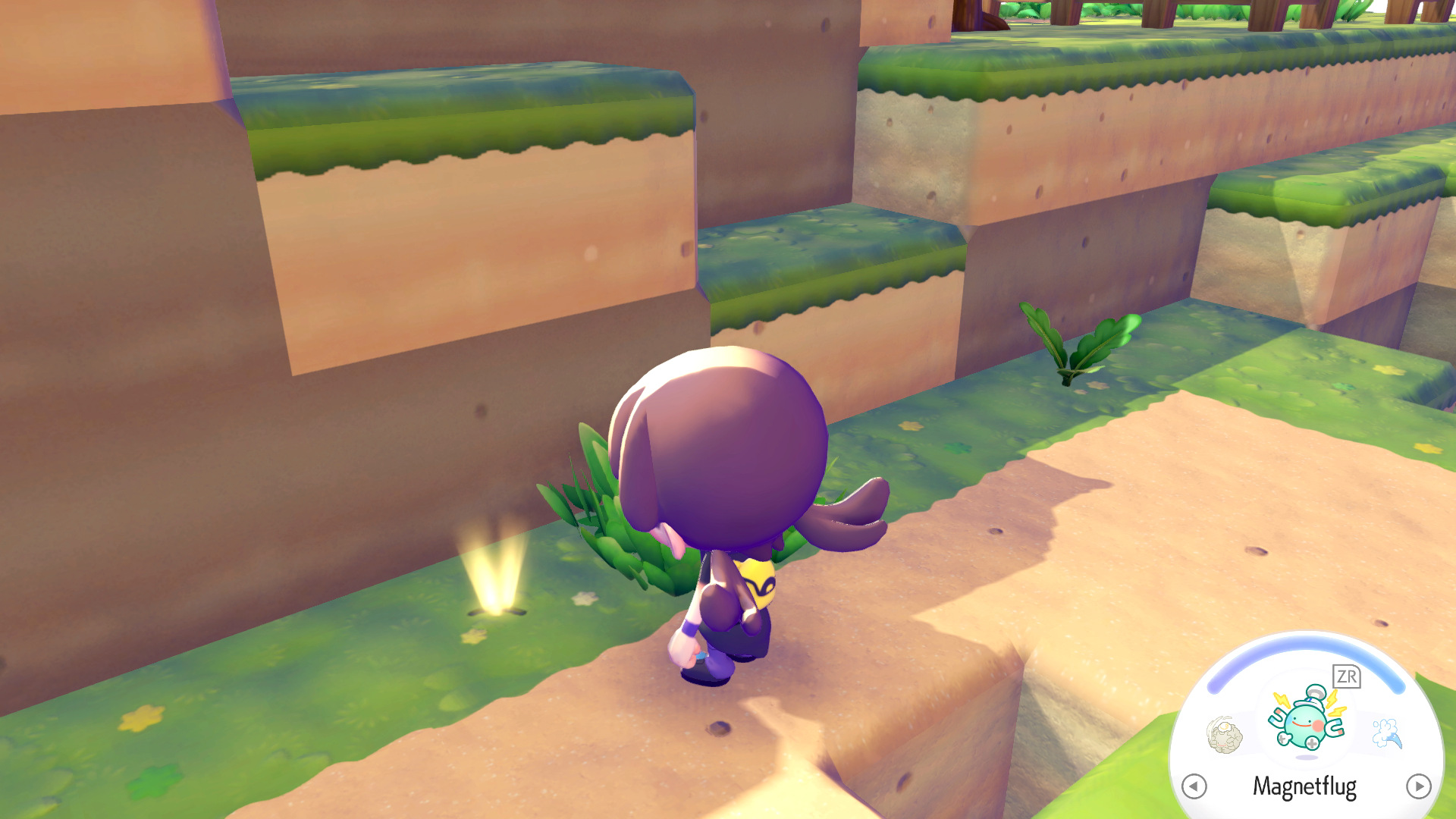 Screenshots zu leuchtende Stelle in Pokémon Pokopia Screenshots zu leuchtende Stelle in Pokémon Pokopia