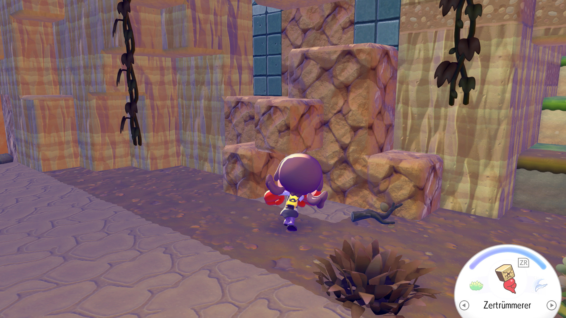 Screenshots zu Mew in Pokémon Pokopia Screenshots zum Tempel in Pokémon Pokopia