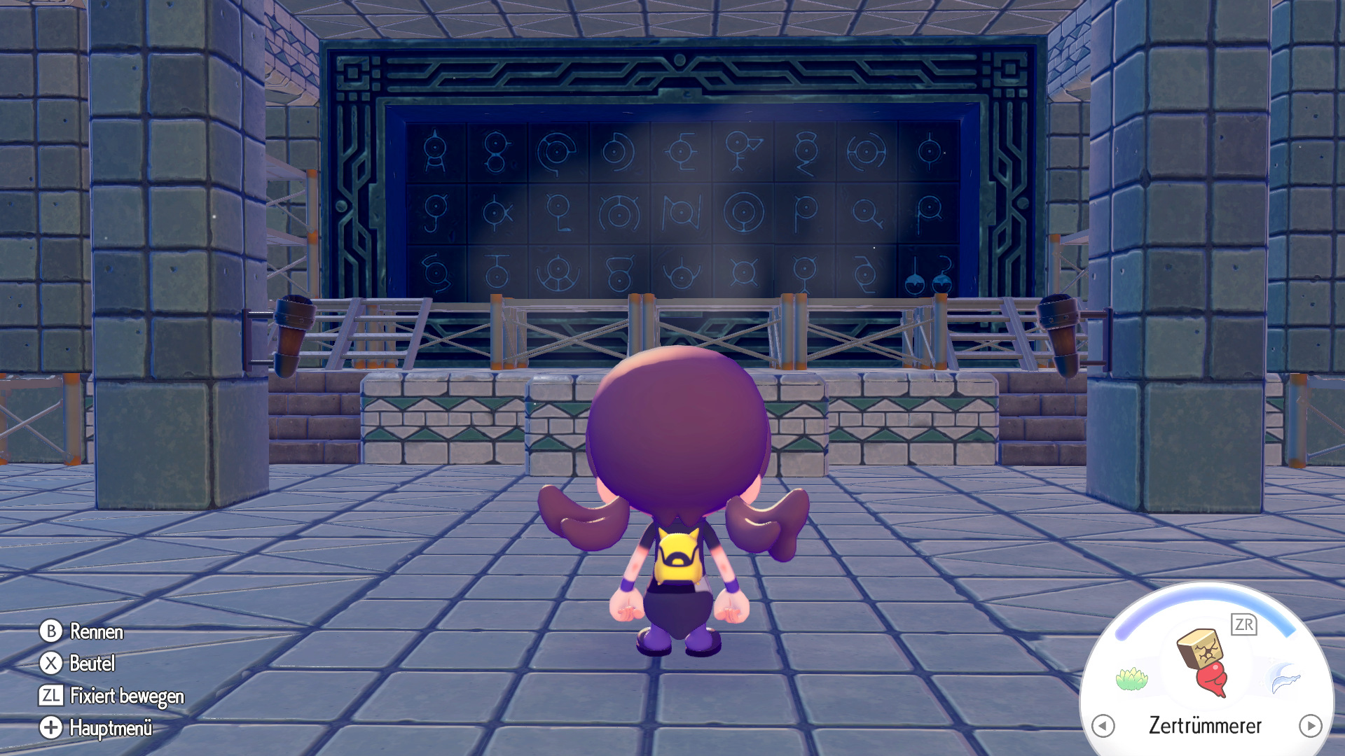 Screenshots zu Mew in Pokémon Pokopia Screenshots zum Tempel in Pokémon Pokopia