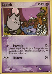 EX Crystal Guardians 62/100 Spoink