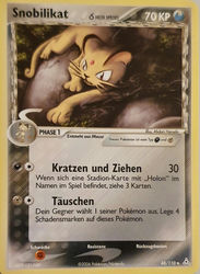 EX Holon Phantoms 48/110 Snobilikat δ