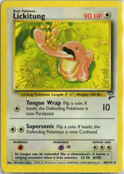 Base Set 2 48/130 Lickitung