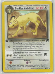 Team Rocket 42/82 Dunkles Snobilikat