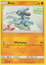 Kräfte im Einklang 102/214 Riolu